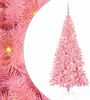 vidaXL Weihnachtsbaum mit 300 LEDs mit Ständer Rosa 210 cm PVC 3396440 Bild 2