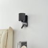 Lindby Wandleuchte Aiden, Nicht enthalten, 1x10 W E14 LED (exkl) + 1x3 W LED (inkl), warmweiß Bild 4