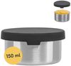 SILBERTHAL Dipschale Aufbewahrungsbehälter 150ml für Dips, Nüsse und Soßen, Edelstahl, (1-tlg) Bild 2