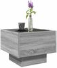 vidaXL Beistelltisch mit LED Grau Sonoma 40x40x30 cm Holzwerkstoff 847502 Bild 5