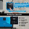 Luftentfeuchter mit 3 Modi &24H Timer Bautrockner hängend 2 in 1 Industrie Trocknungsgerät Blau Bild 4