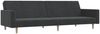 vidaXL Schlafsofa 2-Sitzer Dunkelgrau Stoff 375728 Bild 2