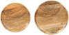 vidaXL Runde Beistelltische 2 Stk. Mango Massivholz und Stahl 286470 Bild 5
