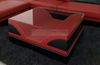 Couchtisch Monza - Ledermix - rot-schwarz Bild 2