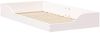 vidaXL Bettrahmen Weiß 75 x 190 cm Massives Kiefernholz 873398 Bild 4