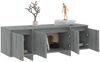 TV-Lowboard, TV-Schrank Grau Sonoma 120x30x40,5 cm Holzwerkstoff Bild 5