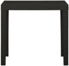vidaXL Gartentisch Anthrazit 79x65x72 cm Kunststoff 315845 Bild 2