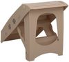 vidaXL Hundetreppe Klappbar Braun 62 x 40 x 49,5 cm Bild 5