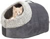 TRIXIE Schlafhöhle Höhle Calida grau/weiß-schwarz für Katzen Bild 4