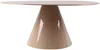 Vente-unique - DINEGA Couchtisch Metall Beige - B 80 cm x H 36 cm x L 80 cm Bild 3