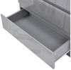 HTI-Living Nachtkommode Nachtschrank Kenji Hochglanz (Stück, 1 St, 1 Nachtschrank), Nachtkommode 2 Schubladen Bild 4
