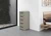 rauch Schubkastenkommode Highboard Sideboard Kommode MONTCLAR Frontauswahl Dekor/Hochglanz/Glas (in 2 Breiten: 40 oder 80 cm / Höhe 100 cm, inkl. Soft-Close-Funktion), mit 5 geräumigen Schubladen, viele Griffvarianten MADE IN GERMANY Bild 2