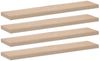 vidaXL Schweberegale 4 Stk. 110x23,5x4 cm Holzwerkstoff 4010699 Bild 2