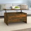 Couchtisch, Sofatisch Räuchereiche 80x55,5x41,5 cm Holzwerkstoff Bild 2