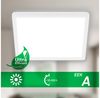 BRILONER - LED Deckenleuchte Effizienzklasse A, ca. 50.000h Licht, 11W bei 2400lm, LED Panel flach, helle energiesparende Deckenlampe Wohnzimmer, Küchenlampe, Wohnzimmerlampe 29 x 29 x 3 cm, Weiß Bild 5
