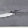 Blumtal Kissenbezüge aus gebürstetem Mikrofaser-Gewebe - Oeko-TEX zert. Kissenbezüge, (2 Stück), mit Reißverschluss oder Verschlusslasche Bild 2