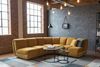 KAWOLA Modulsofa LAYLA Ecksofa 3 Module Velvet gelb 74 x 213 x 213 cm Bild 4