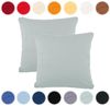 CelinaTex Kissenbezüge BeNature Kissenbezüge Kissenhüllen Jersey 2er Set 40x40 silbergrau Bild 2