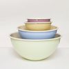 Riess Obstschüssel Emaille Salatschüssel | 26cm Rosa Bild 3