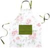 Lashuma Kochschürze Rose, Damenschürze Baumwolle, Küchenschürze 80x65 cm Bild 2