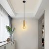 ZMH Pendelleuchte Esstisch 1 Flammig - Hängelampe E27 Gold Bettlampe Hängeleuchte Einzeln Modern Esszimmerlampe Hängend Küchenlampe Metall für Küchen Schlafzimmer Flur Ohne Leuchtmittel Bild 5