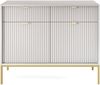 AX LIVING Sideboard mit Schubladen Eternas KSZ154 154cm Modern in Grau Bild 5