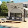 Platinum Sonnenschirm quadratisch 3x3m Challenger T² Premium | doppelt kippbar Bild 3
