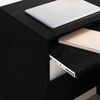 vidaXL Schreibtisch Schwarz Eichen-Optik 77,5 x 43 x 79 cm 869515 Bild 4
