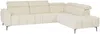 Vente-unique - CALDORIA Sofa Stoff Beige - B 229 cm x H 79 cm x L 292 cm Bild 5