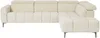 Vente-unique - CALDORIA Sofa Stoff Beige - B 229 cm x H 79 cm x L 292 cm Bild 3