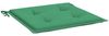 vidaXL Gartenstuhl-Kissen 6 Stk. Grün 40x40x4 cm Oxford-Gewebe 314013 Bild 5