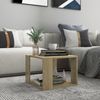 vidaXL Couchtisch Sonoma-Eiche 40x40x30 cm Holzwerkstoff 806313 Bild 2
