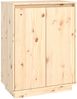 vidaXL Schuhschrank 60x35x80 cm Massivholz Kiefer 813530 Bild 2