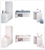 Komplettschlafzimmer >Smoozy 36< Set mit Absetzungen in Rosa oder Blau Bild 4