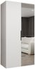 MOEBLO Drehtürenschrank SOLENA 2 (mit Spiegel – Moderner Kleiderschrank mit Soft-Close, Einlegeböden & Kleiderstange, verschiedene Breiten & Farben, Schrank Garderobe Schlafzimmer Drehtürenschrank) (BxHxT): 100/150/200/250/300 x 202 x 52 cm Bild 2
