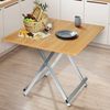 JEOBEST Klapptisch Balkontisch Gartentisch Tragbar Esszimmertisch Outdoor Tisch, Platzsparender, Robust, Stabil, eckig Bild 3