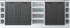 Küchenschrank für Dachschrägen R-Line Anthrazit Landhaus 210 cm 5er Set Vicco Bild 4
