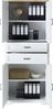 Aktenschrank Jasmin in Pinie hell - 86 x 204 x 38 cm (BxHxT) Bild 2