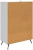 vidaXL Sideboard Hochglanz Weiß 66 x 34,5 x 95 cm Holzwerkstoff 895589 Bild 5