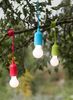 HyCell Pull Light in blau mit Zugschalter inkl. AAA Batterien - tragbare LED Lampe - mobile Leuchte ideal für Garten Schuppen Zelt Camping Dachboden Kleiderschrank oder Party Dekoration Bild 3