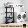 BigDean Schwerlastregal Kellerregal, Lagerregal, Steckregal, 131 x 58 x 29 cm, Packung 1-tlg, Stabil, Belastbar, Wandbefestigung, Made in Europe Bild 2
