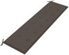 vidaXL Gartenbank-Auflage Taupe 180x50x3 cm Oxford-Gewebe 47624 Bild 4
