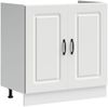 vidaXL Spülenunterschrank Kalmar Weiß 80x46x81,5 cm Holzwerkstoff 853447 Bild 2