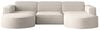 Kaiser Möbel Ecksofa Sofa U form, Couch U form MODENA U STUDIO stoff Neve, Poso, Quelle Bild 4