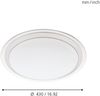 Eglo 33255 LED Deckenleuchte Crosslink COMPETA-C weiss H:9cm Ø:43cm dimmbar 2700-6500K mit Connect Funktion Bild 4