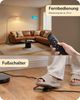 EDISHINE Stehlampe Wohnzimmer dimmbar, Standleuchte Höhenverstellbar, LED wechselbar, kaltweiß bis warmweiß dimmbar, LED Bogenlampe mit Fernbedienung Bild 3