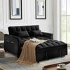 HTI-Living Sofa Sofa mit Schlaffunktion Schwarz, Stück 1 Teile Bild 2