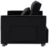 HTI-Living Sofa Sofa mit Schlaffunktion Schwarz, Stück 1 Teile Bild 5
