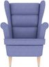 vidaXL Sessel Jeansblau 74x84x100 cm Stoff 4016906 Bild 4