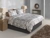 Zo! Home Cotton Bettwäsche 155x220 Fausto grey Ranken Ornamente silber sand Bild 4